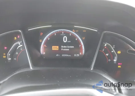 2020 Honda Civic Sport из США, поврежденный, VIN 2HGFC2F86LH555840